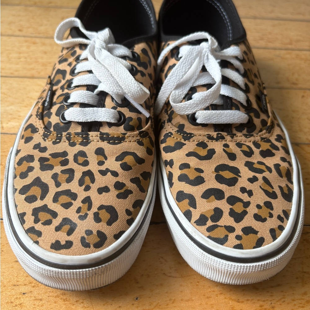 Vans Leopard Print Sneakers Women’s 8.5